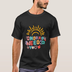 Camiseta Mañana te necesita conciencia suicida sobre la sal