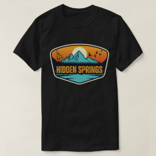 Camiseta Manantiales Ocultos, Idaho