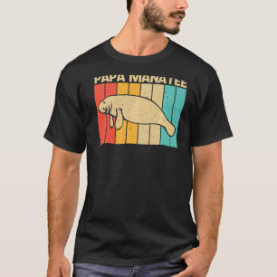Camiseta Manatee Cute Para Hombres Boys Sea Cow Dugong Mana