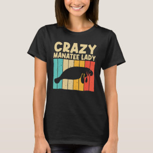 Camiseta Manatee De Guay Para Mujeres Madre Vaca Mar Salva 