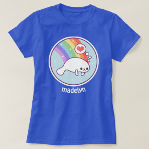 Camiseta Manatee de Kawaii