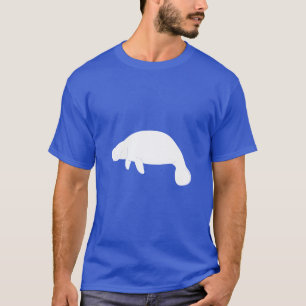 Camiseta Manatee en silueta