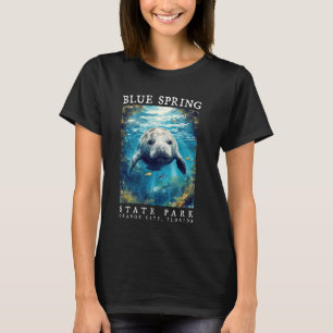 Camiseta Manatee Encounter Blue Spring Underwater Haven Flo