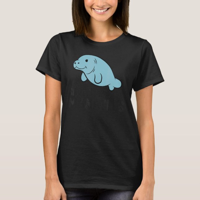 Camiseta Manatee Floaty Potato Salvar A Los Manatíes (Anverso)
