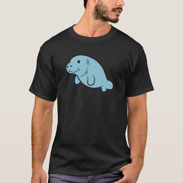 Camiseta Manatee Floaty Potato Save The Manatees (Anverso)