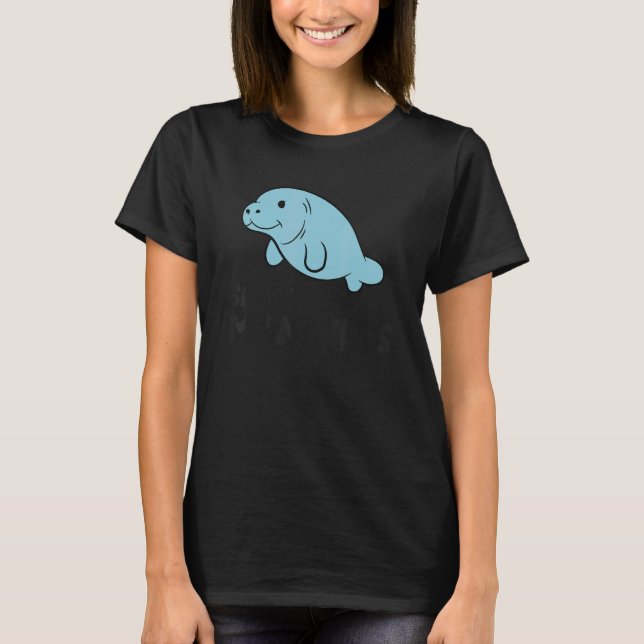 Camiseta Manatee Floaty Potato Save The Manatees (Anverso)