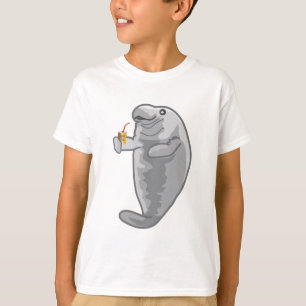 Camiseta Manatee helado - apenas frialdad