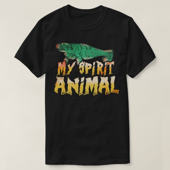 Camiseta Manatee My Spirit Animal (Diseño del anverso)