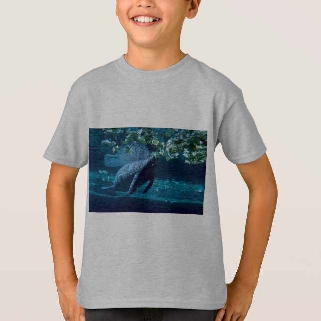 Camiseta Manatee, parque zoológico del parque de Lowry, (Anverso)