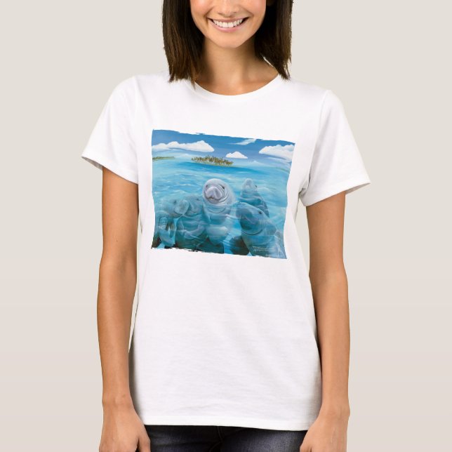 Camiseta Manatee Party (Anverso)