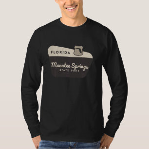 Camiseta Manatee Springs State Park Florida Signo de Bienve