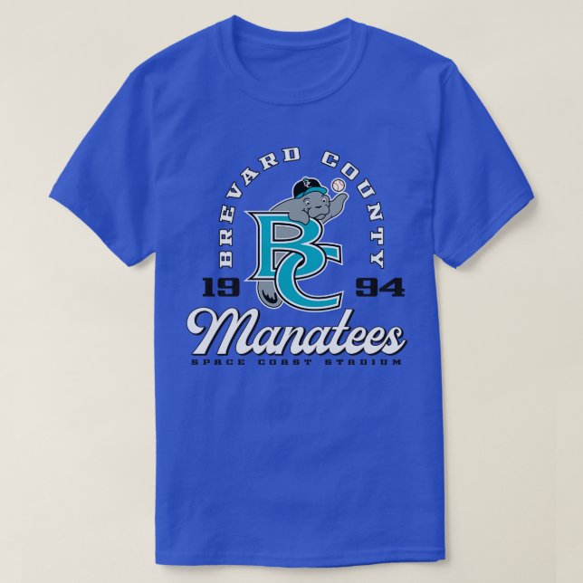 Camiseta Manatees del condado de Brevard (Diseño del anverso)