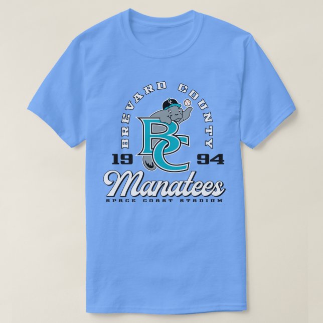 Camiseta Manatees del condado de Brevard (Diseño del anverso)