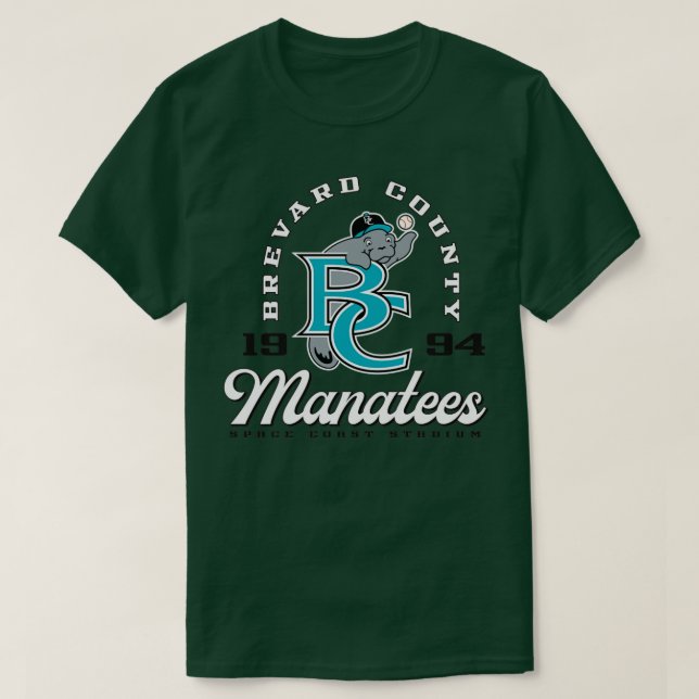 Camiseta Manatees del condado de Brevard (Diseño del anverso)