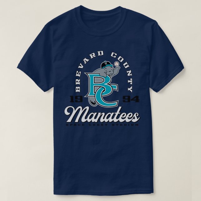 Camiseta Manatees del condado de Brevard (Diseño del anverso)