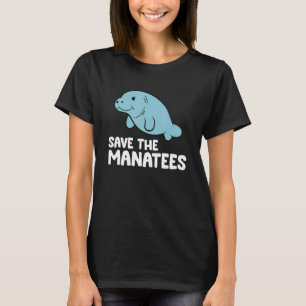Camiseta Manatees Ocean Sea Animal Salve A Los Manatíes