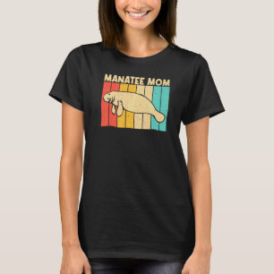Camiseta Manatí Adorable Para Mamá Mujer Vaca Marina Dugón