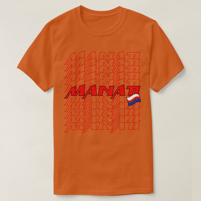 Camiseta Manati Cascade texto 1 (Diseño del anverso)