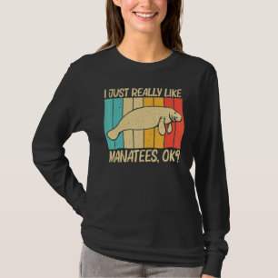 Camiseta Manatí Lindo Para Hombres Mujeres Vaca Marina Mana