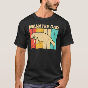 Camiseta Manatí Lindo Para Papá Hombres Vaca Marina Dugón M
