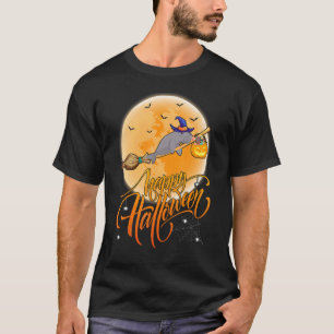 Camiseta Manatí Paseo Bruja Escopeta Luna Vintage Manatí Ja