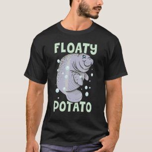 Camiseta Manatí Vaca Marina Flotante Patata