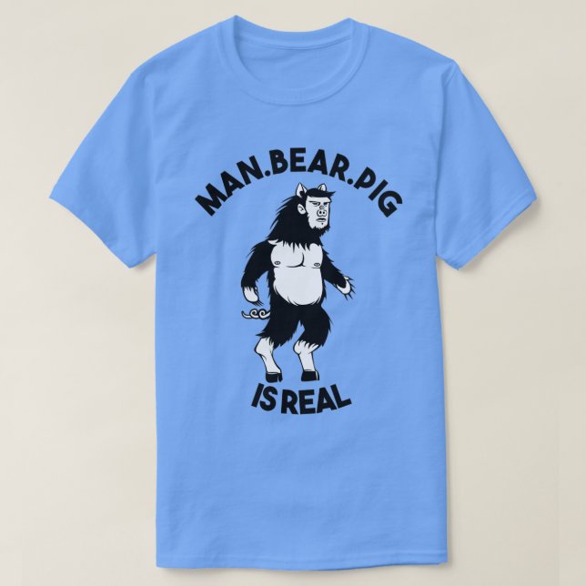 Camiseta ManBearPig (Diseño del anverso)