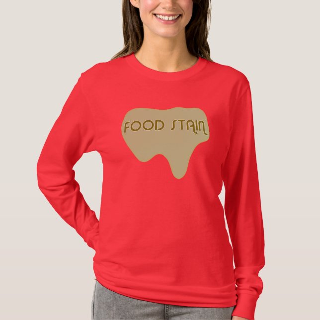 CAMISETA MANCHA DE LA COMIDA (Anverso)