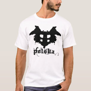 Camiseta mancha de tinta polska