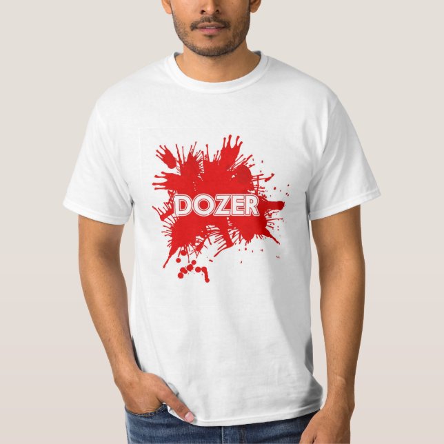 Camiseta manchada de sangre de Dozer™ (Anverso)