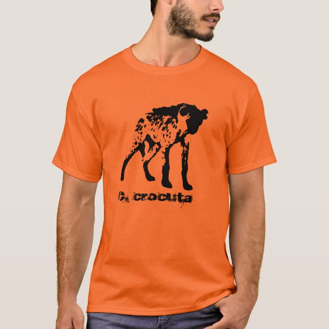 Camiseta manchada del Hyena (crocuta del Crocuta) (Anverso)
