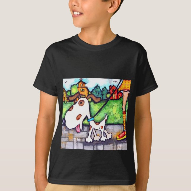 Camiseta Manche el paseo del perro (Anverso)