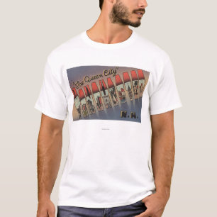 Camiseta Manchester, New Hampshire - escenas grandes de la