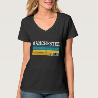 Camiseta Manchester Style de los años 80 Inglaterra