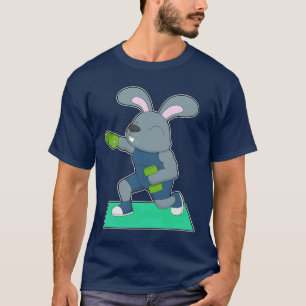 Camiseta Mancuernas Culturismo Cuerpo Conejo