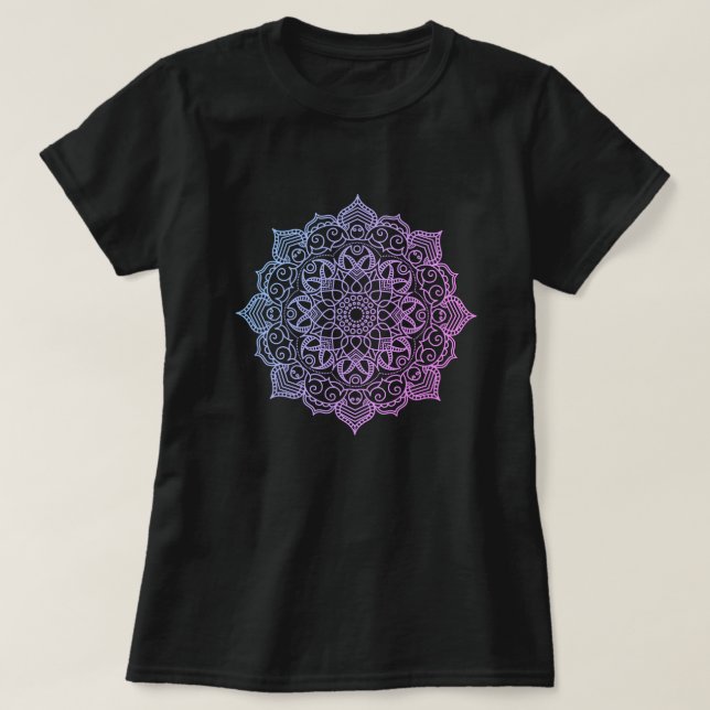 Camiseta Mandala (Diseño del anverso)