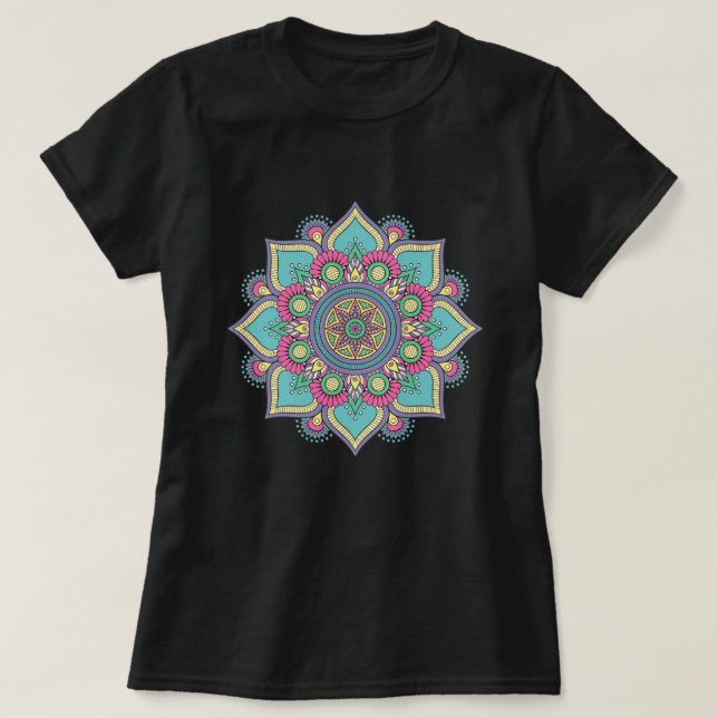 Camiseta Mandala (Diseño del anverso)