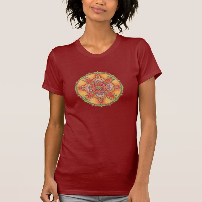 Camiseta Mandala 1 de LeZen (Anverso)