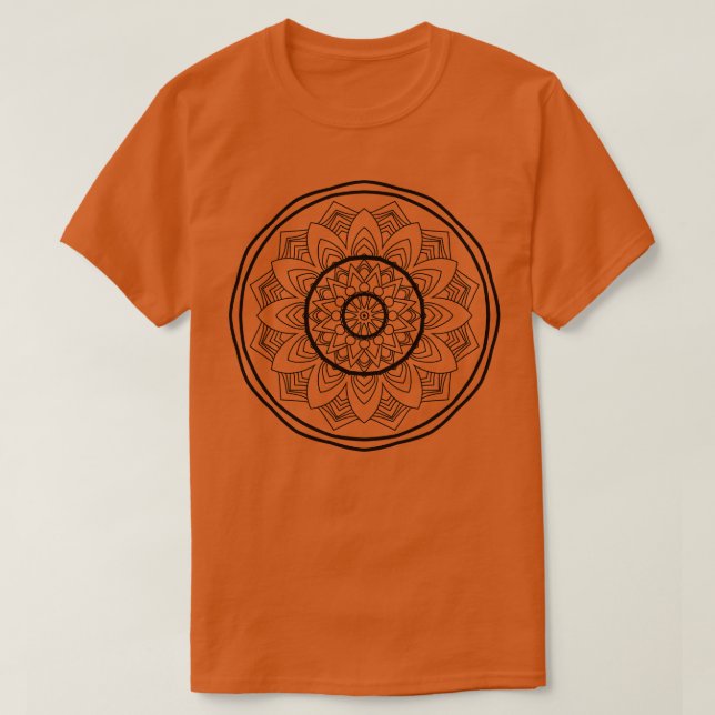Camiseta mandala 2 (Diseño del anverso)