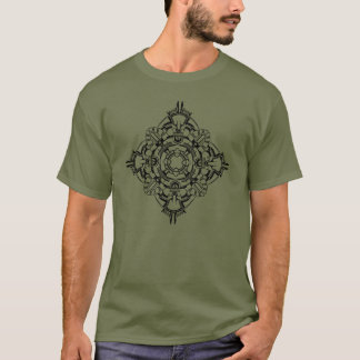 Camiseta Mandala 2 negro