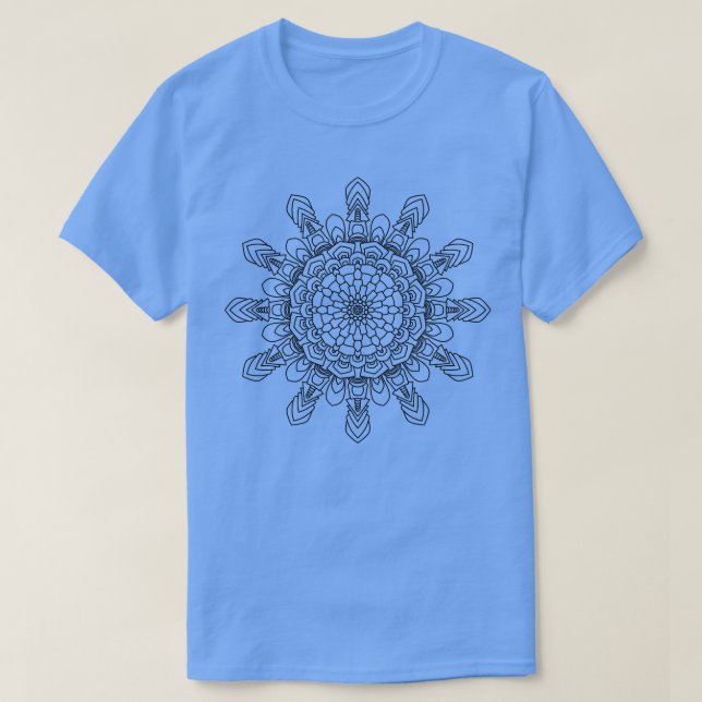 Camiseta mandala 3 (Diseño del anverso)