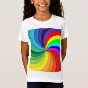 Camiseta Mandala-46556 de color arcoiris