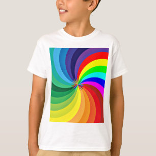 Camiseta Mandala-46556 de color arcoiris
