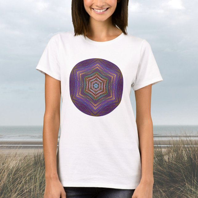 Camiseta Mandala 5 T-Shirt (Subido por el creador)