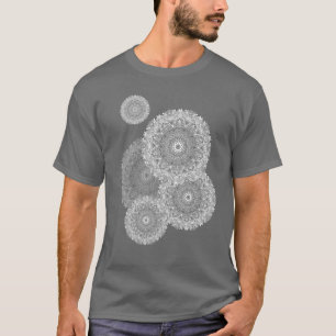 Camiseta Mandala blanca