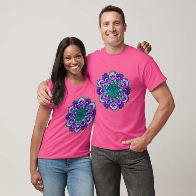 Camiseta Mandala da Descoberta (Unisexo)