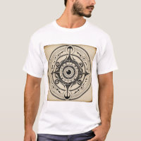 Mandala de brújula mística