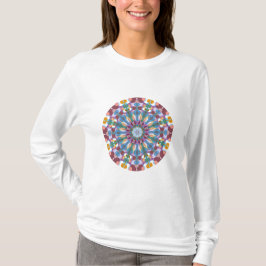 Camiseta Mandalá de flores