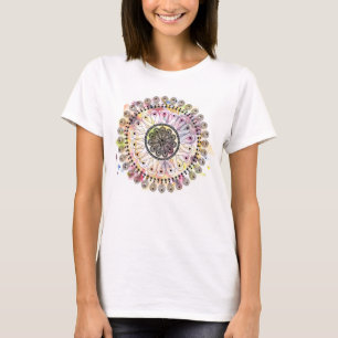 Camiseta Mandala de la acuarela