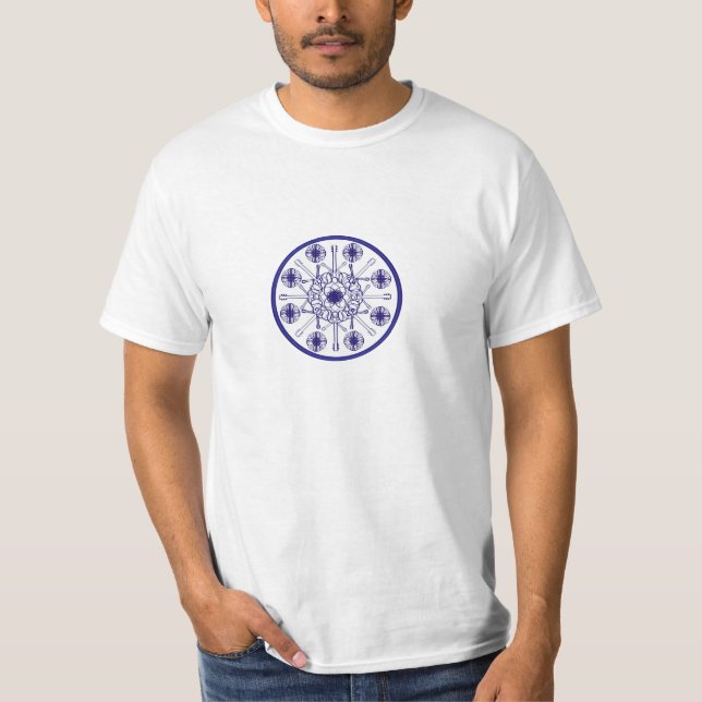 Camiseta Mandala de la guitarra (Anverso)